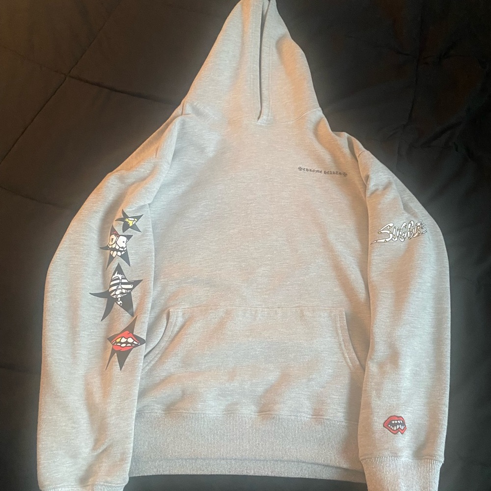 Chrome Hearts Matty Boy Suggest Hoodie Grey